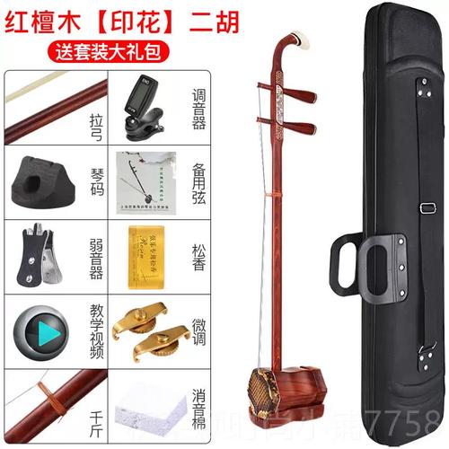 正品二乐器演人奏检定紫考试成儿童初学者通用厂家直销红胡木二胡